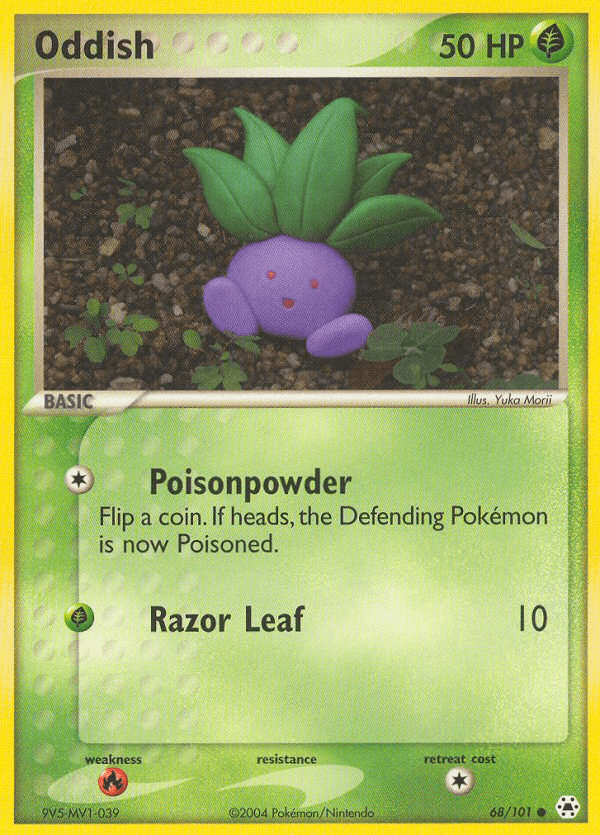 Oddish — EX Hidden Legends 68/101