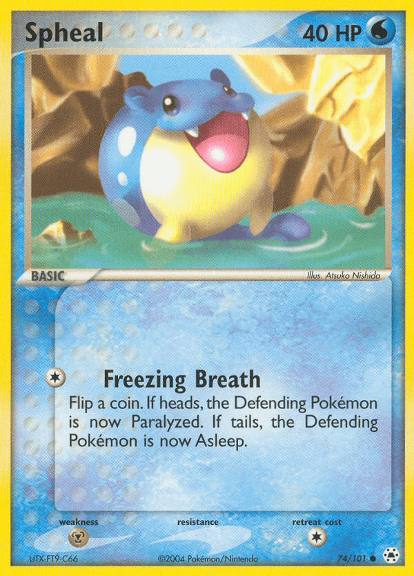 Spheal — EX Hidden Legends 74/101