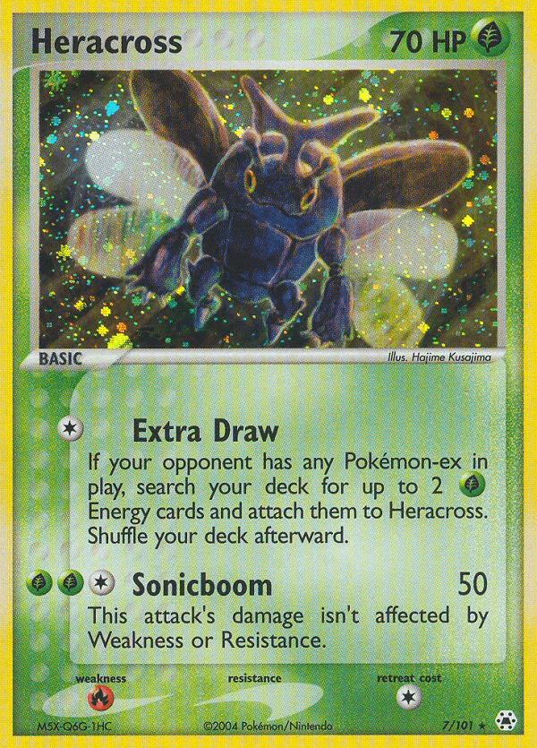 Heracross — EX Hidden Legends 7/101