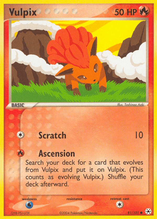 Vulpix — EX Hidden Legends 81/101