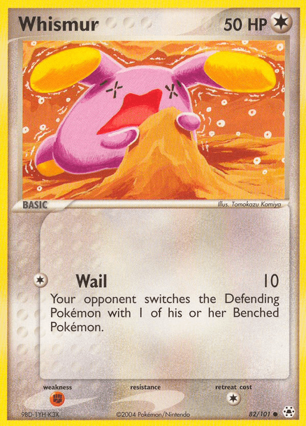 Whismur — EX Hidden Legends 82/101