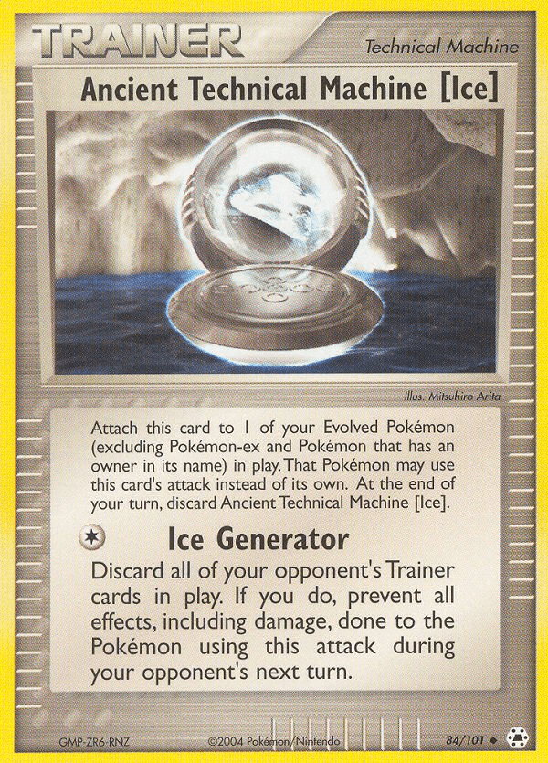 Ancient Technical Machine [Ice] — EX Hidden Legends 84/101