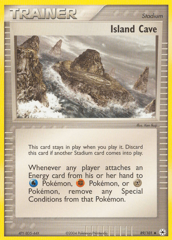 Island Cave — EX Hidden Legends 89/101