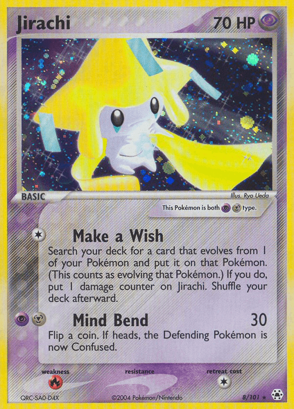 Jirachi — EX Hidden Legends 8/101