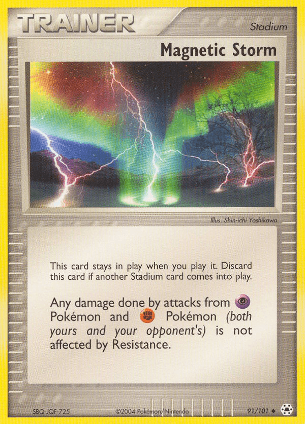Magnetic Storm — EX Hidden Legends 91/101