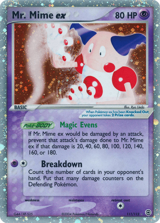 Mr. Mime ex — EX FireRed & LeafGreen 111/112