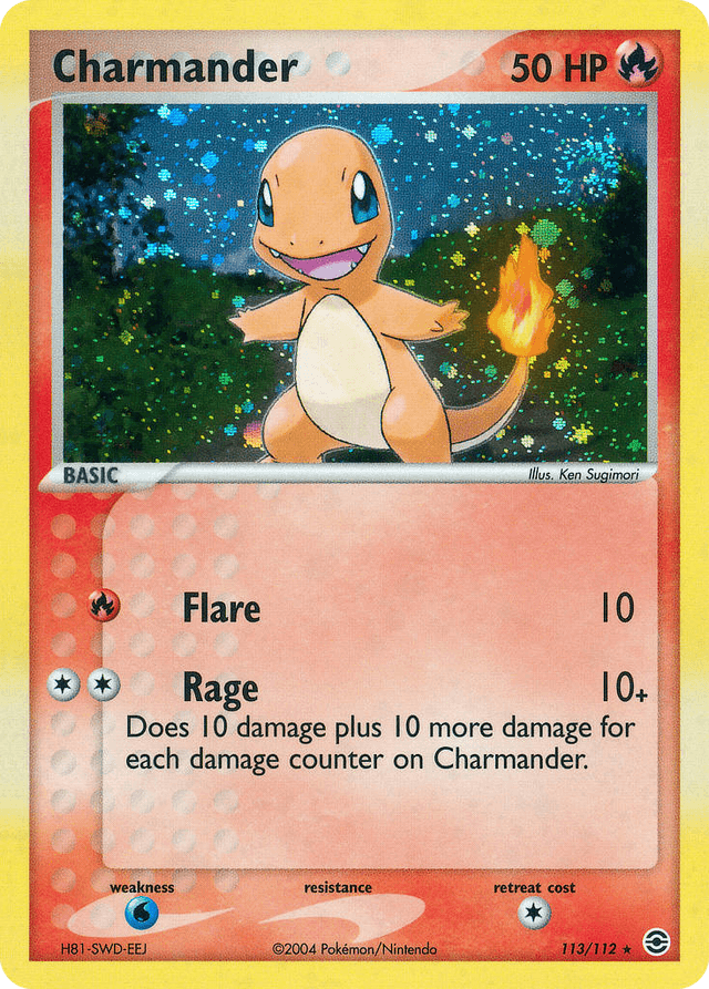 Charmander — EX FireRed & LeafGreen 113/112