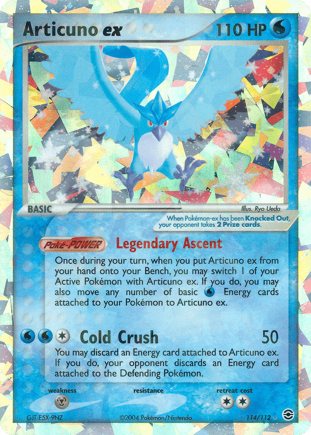 Articuno ex — EX FireRed & LeafGreen 114/112