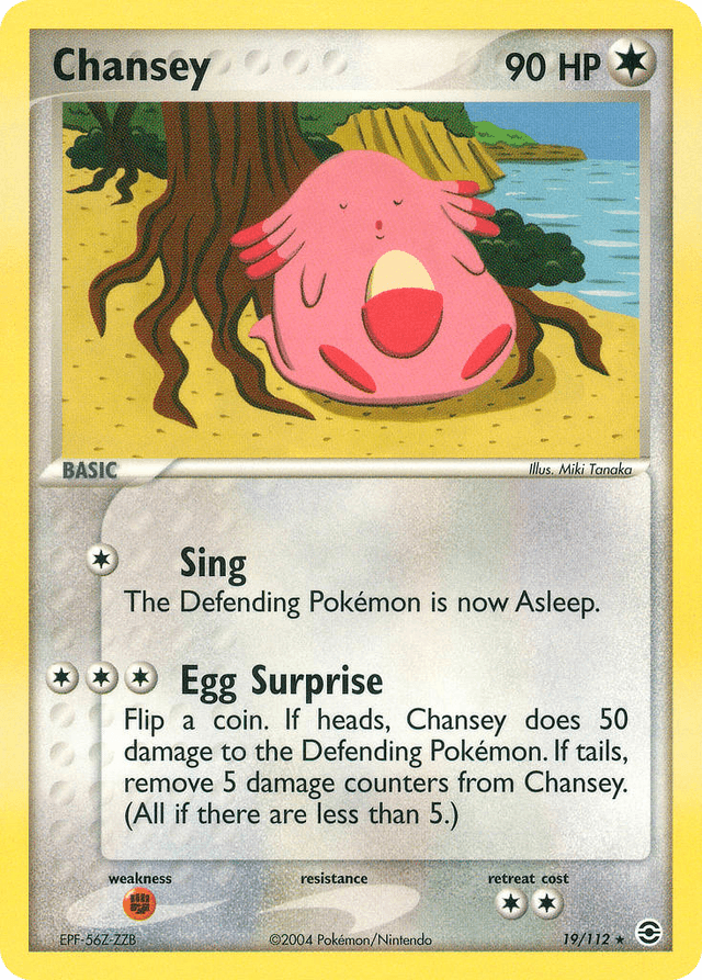 Chansey — EX FireRed & LeafGreen 19/112