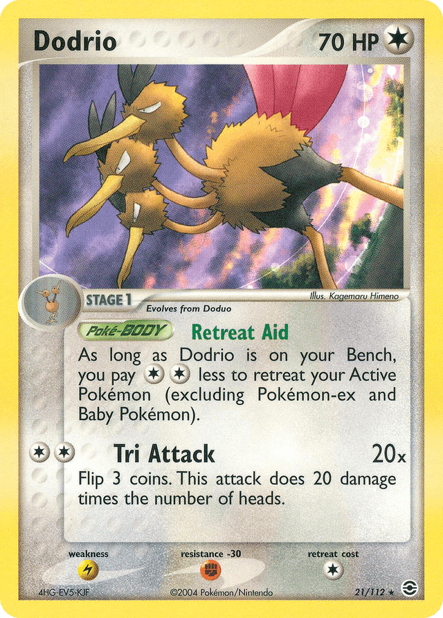 Dodrio — EX FireRed & LeafGreen 21/112