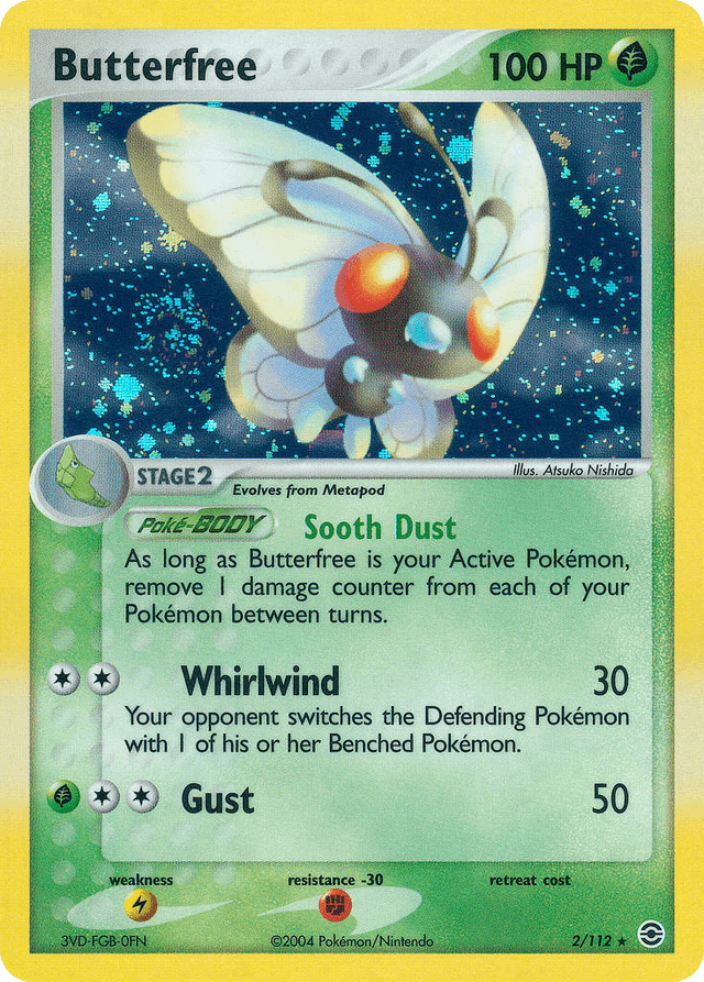 Butterfree — EX FireRed & LeafGreen 2/112