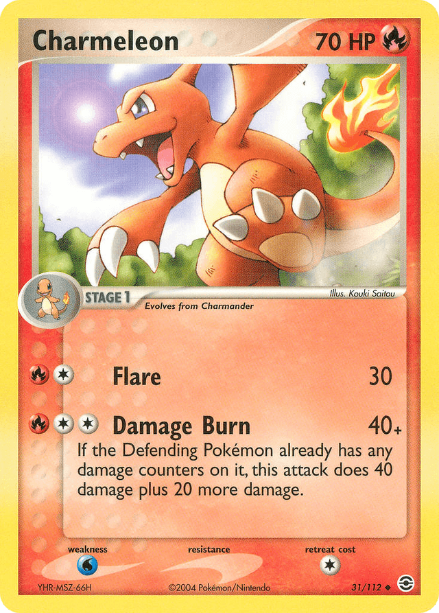 Charmeleon — EX FireRed & LeafGreen 31/112
