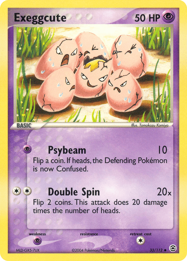 Exeggcute — EX FireRed & LeafGreen 33/112