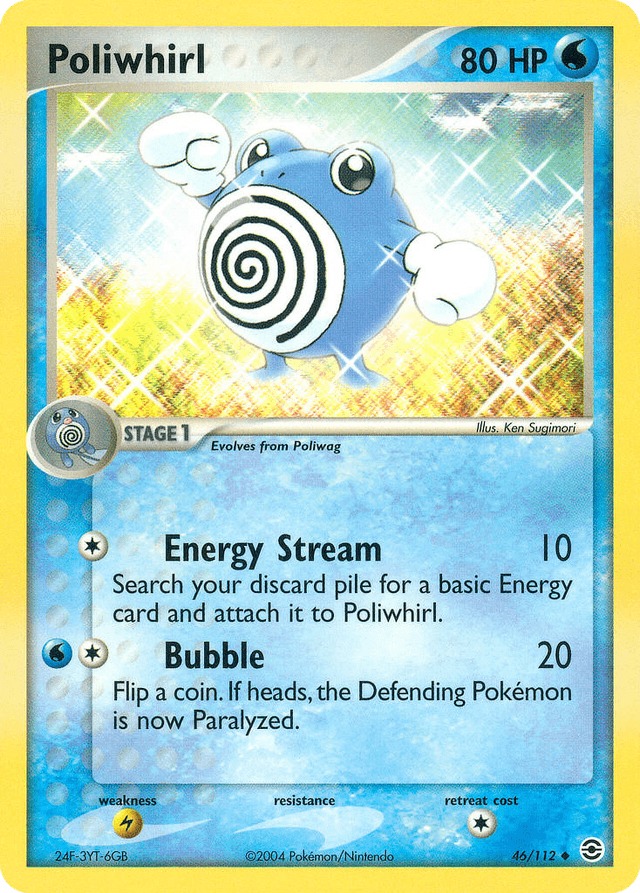 Poliwhirl — EX FireRed & LeafGreen 46/112