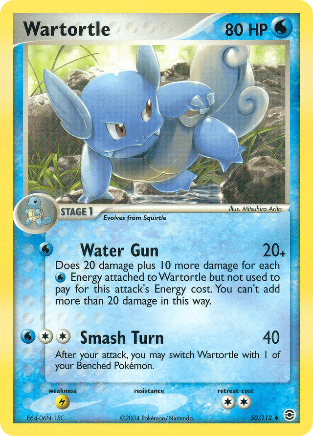 Wartortle — EX FireRed & LeafGreen 50/112