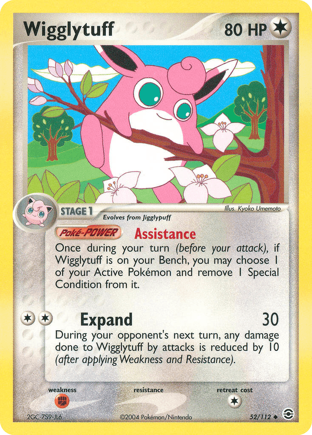 Wigglytuff — EX FireRed & LeafGreen 52/112