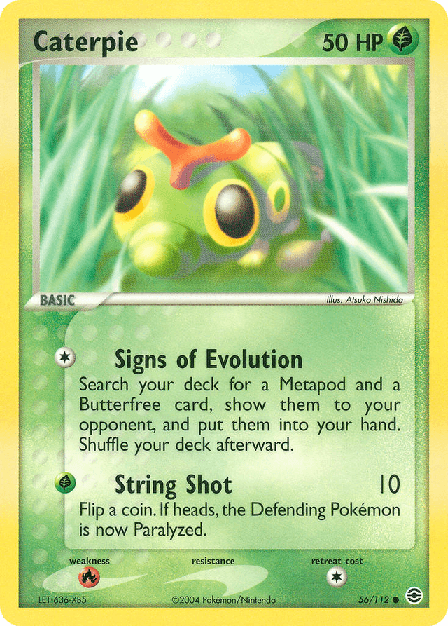 Caterpie — EX FireRed & LeafGreen 56/112