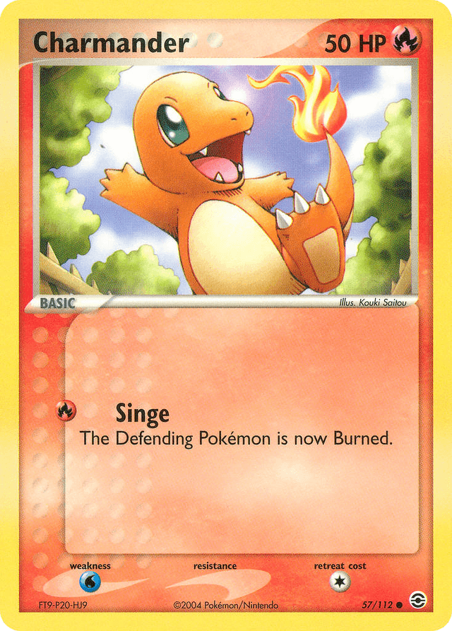 Charmander — EX FireRed & LeafGreen 57/112