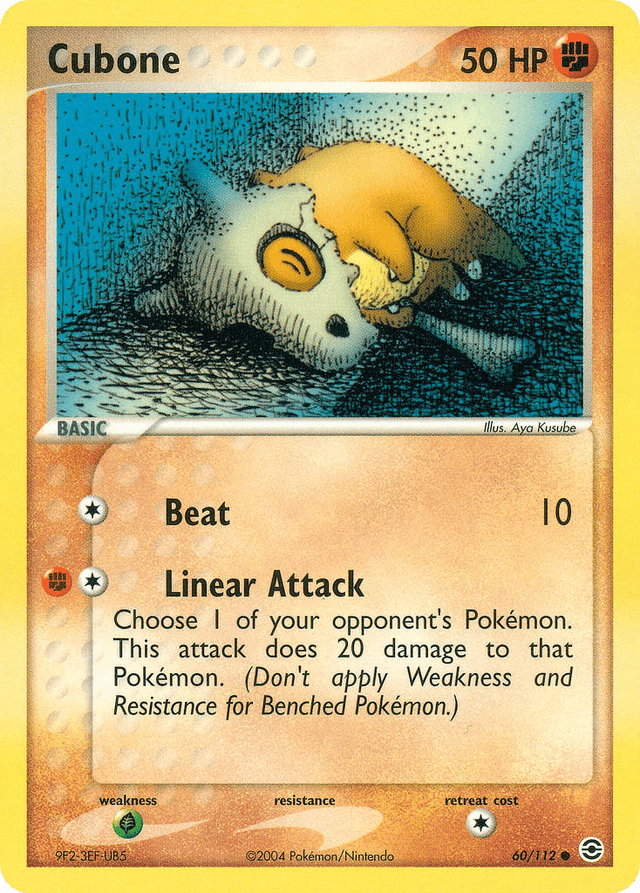 Cubone — EX FireRed & LeafGreen 60/112