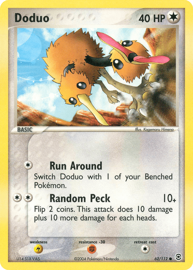 Doduo — EX FireRed & LeafGreen 62/112