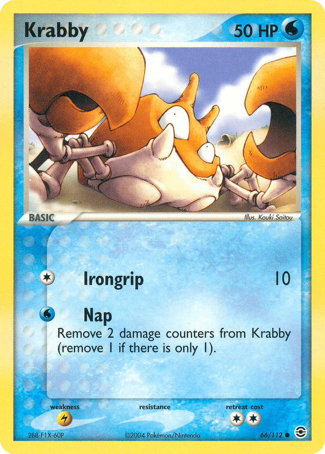 Krabby — EX FireRed & LeafGreen 66/112