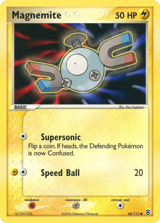 Magnemite — EX FireRed & LeafGreen 68/112