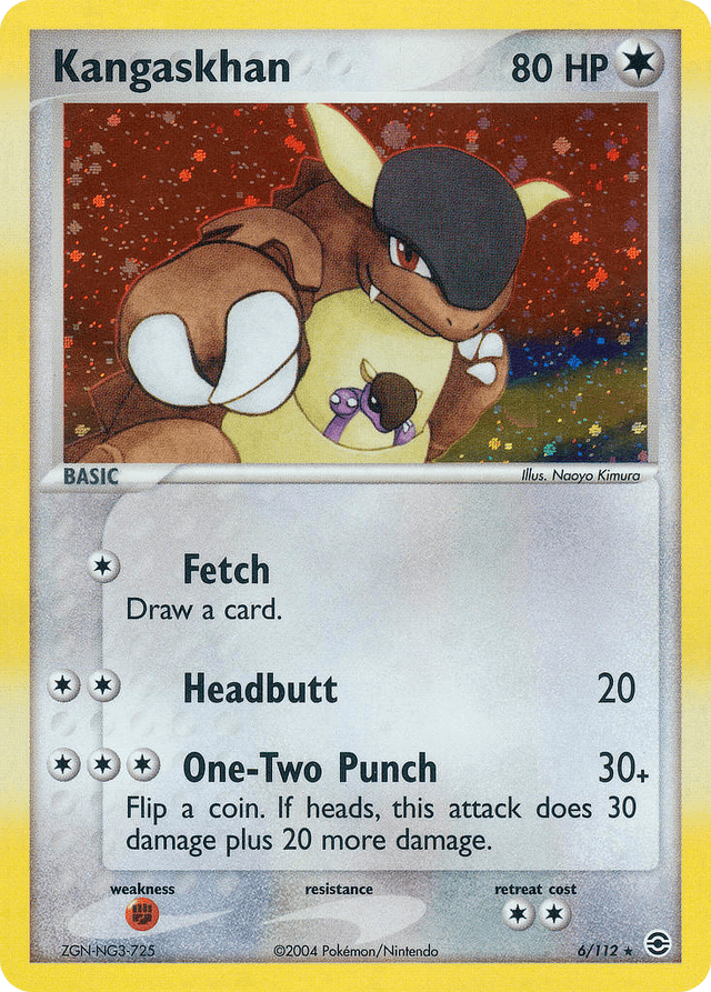 Kangaskhan — EX FireRed & LeafGreen 6/112