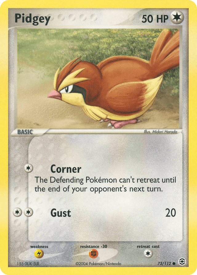 Pidgey — EX FireRed & LeafGreen 73/112