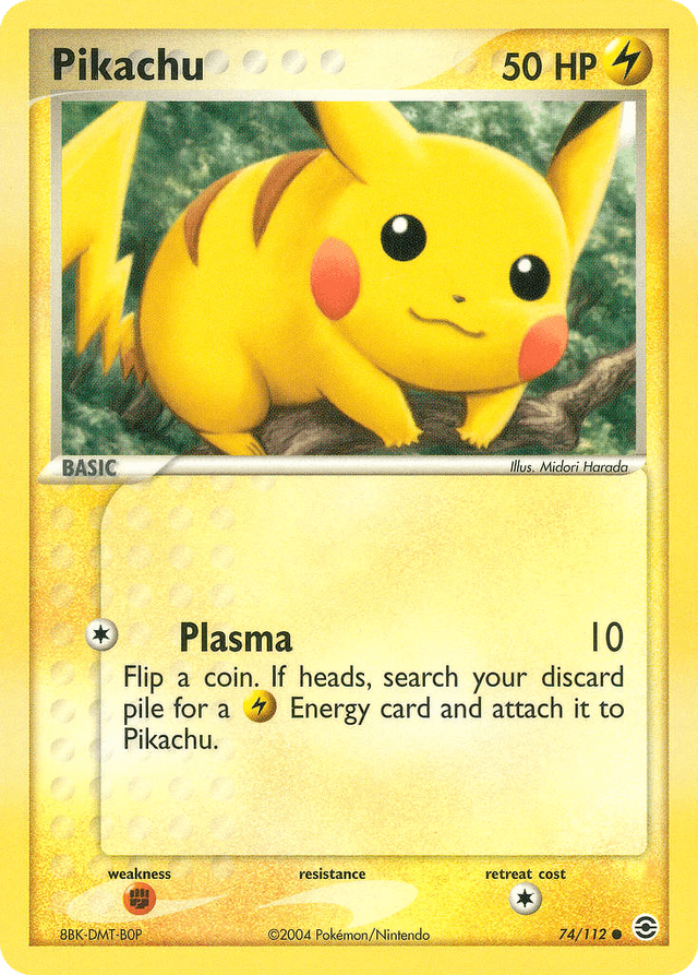 Pikachu — EX FireRed & LeafGreen 74/112