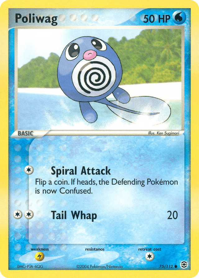 Poliwag — EX FireRed & LeafGreen 75/112