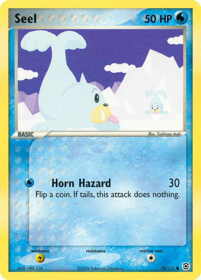 Seel — EX FireRed & LeafGreen 78/112