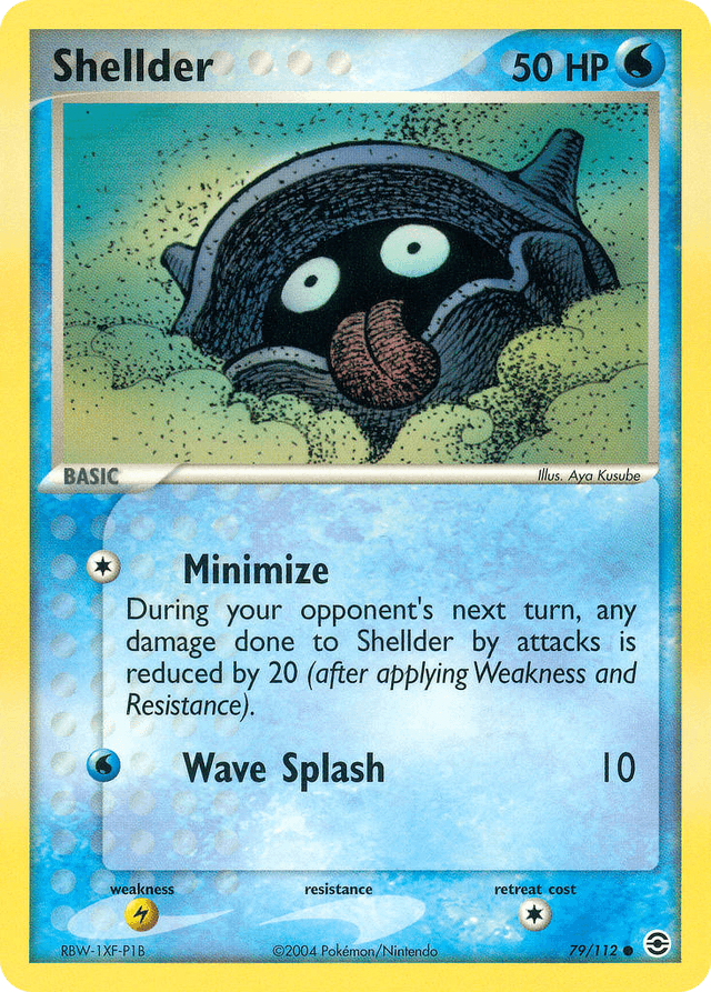 Shellder — EX FireRed & LeafGreen 79/112