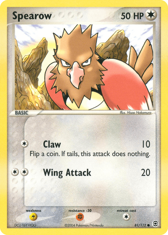 Spearow — EX FireRed & LeafGreen 81/112