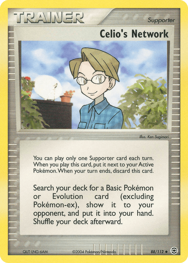 Celio's Network — EX FireRed & LeafGreen 88/112