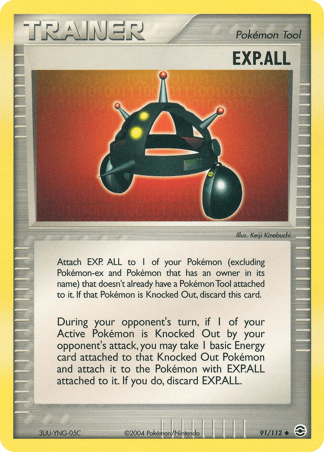 EXP.ALL — EX FireRed & LeafGreen 91/112
