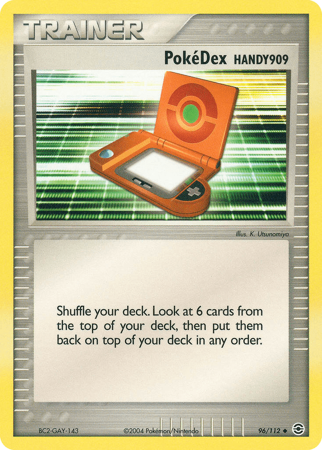 PokéDex HANDY909 — EX FireRed & LeafGreen 96/112