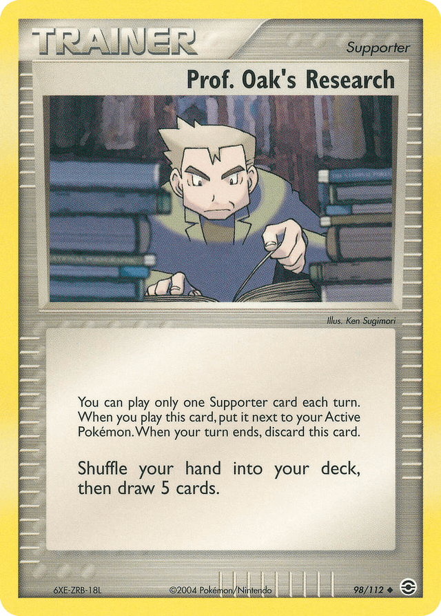 Prof. Oak's Research — EX FireRed & LeafGreen 98/112