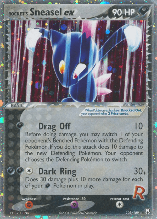 Rocket's Sneasel ex — EX Team Rocket Returns 103/109
