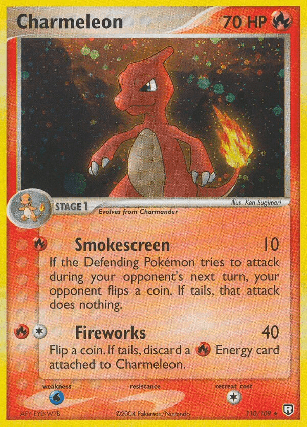 Charmeleon — EX Team Rocket Returns 110/109