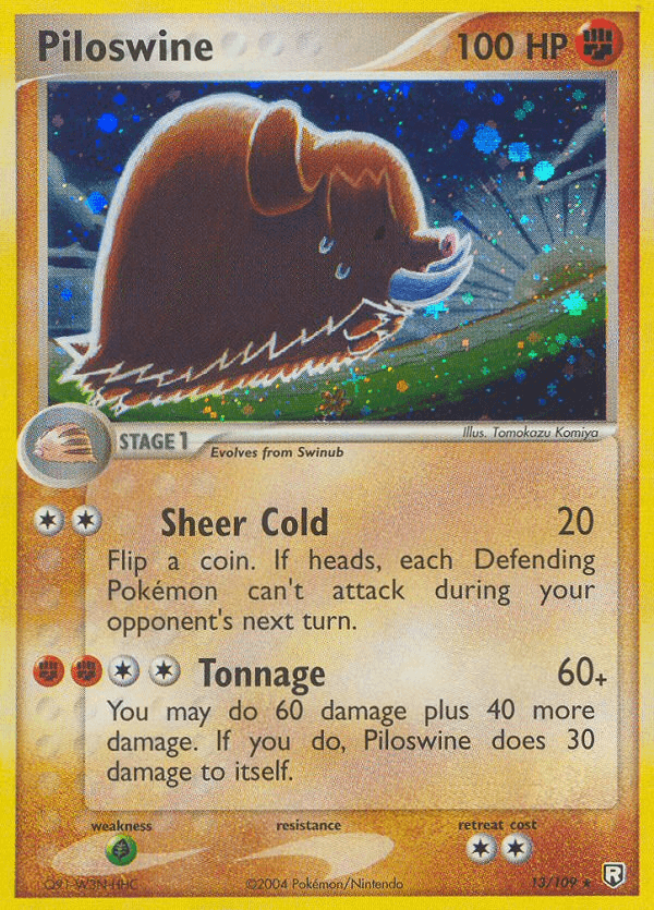 Piloswine — EX Team Rocket Returns 13/109