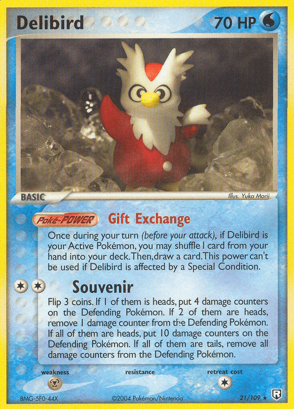 Delibird — EX Team Rocket Returns 21/109