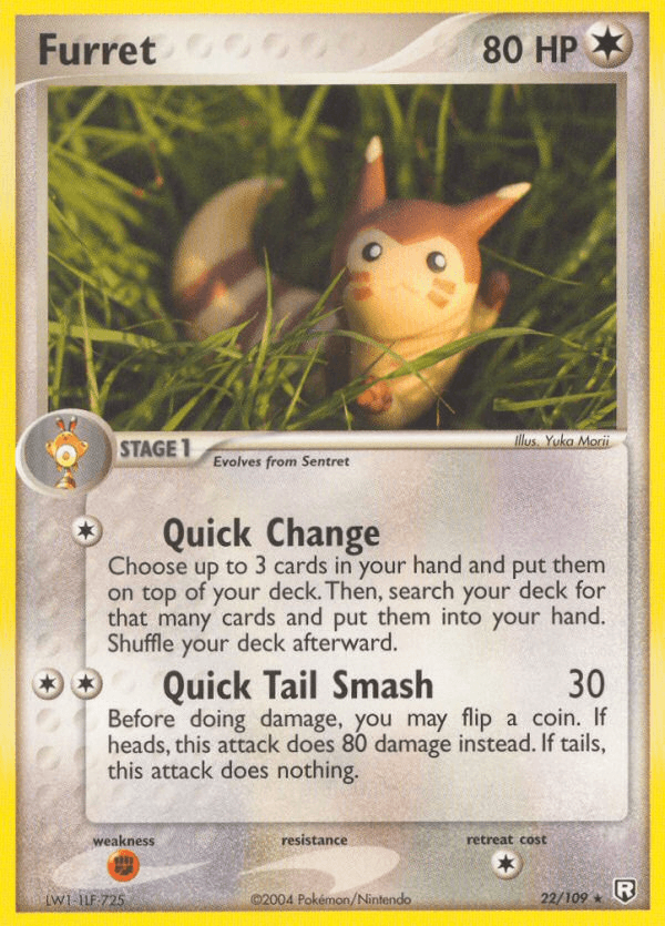 Furret — EX Team Rocket Returns 22/109