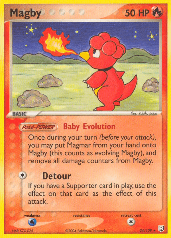 Magby — EX Team Rocket Returns 24/109
