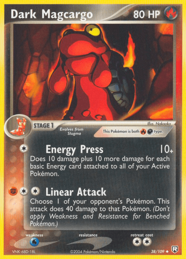 Dark Magcargo — EX Team Rocket Returns 38/109