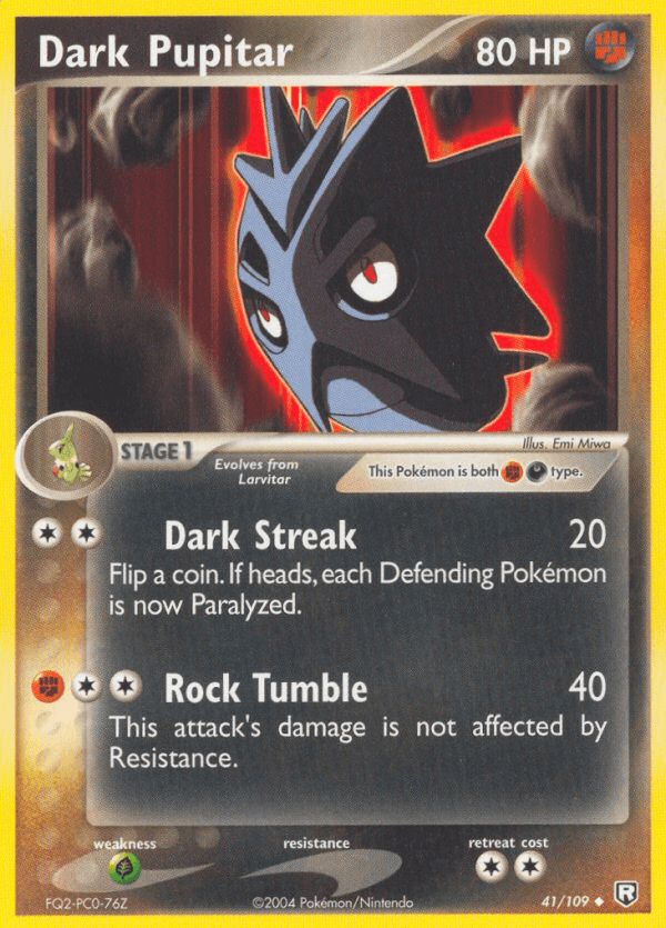 Dark Pupitar — EX Team Rocket Returns 41/109