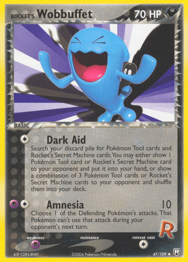 Rocket's Wobbuffet — EX Team Rocket Returns 47/109