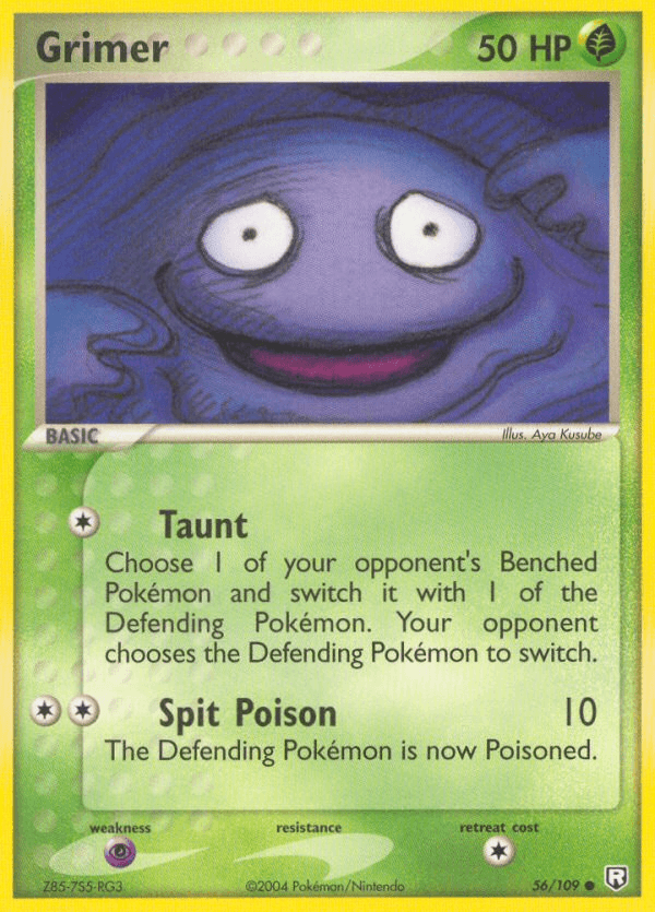 Grimer — EX Team Rocket Returns 56/109