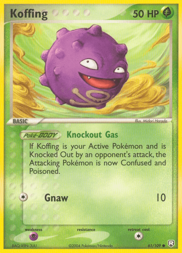 Koffing — EX Team Rocket Returns 61/109