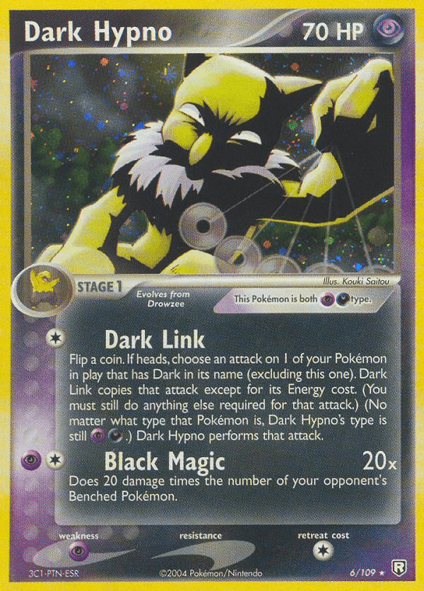 Dark Hypno — EX Team Rocket Returns 6/109