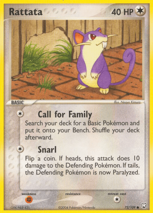 Rattata — EX Team Rocket Returns 72/109